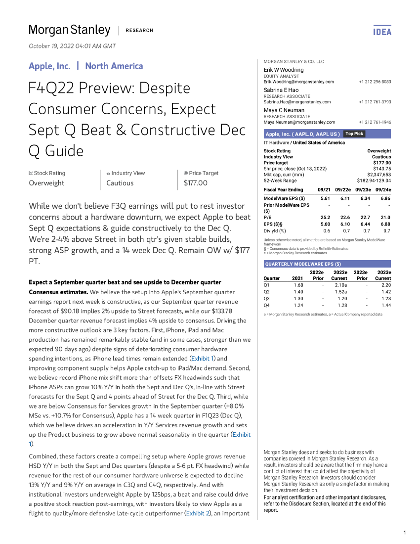 AAPL.OQ-Morgan Stanley-Apple, Inc. F4Q22 Preview Despite Consumer Concerns, Expec..AAPL.OQ-Morgan Stanley-Apple, Inc. F4Q22 Preview Despite Consumer Concerns, Expec.._1.png